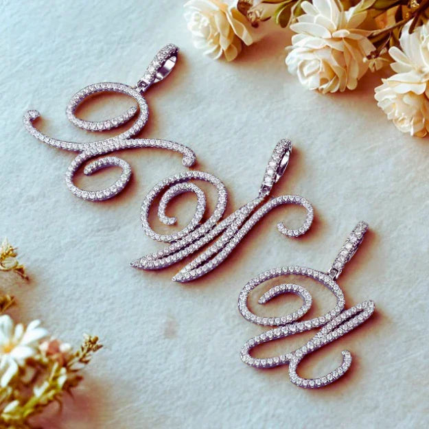 Custom Cursive A-Z Initial Letter Necklace Polair™