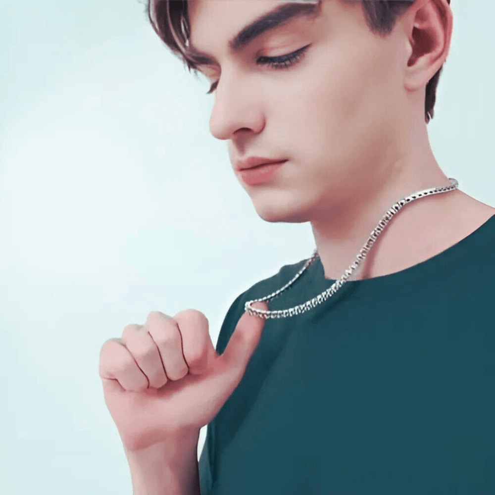 Official Premium Tennis Chain Necklace– Waterproof, Tarnish-Free, for Men & Women.