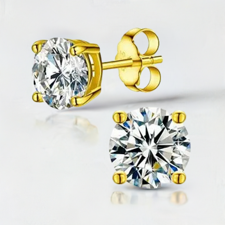 Polair Official Gold and Silver Carat Earrings For Women Polair