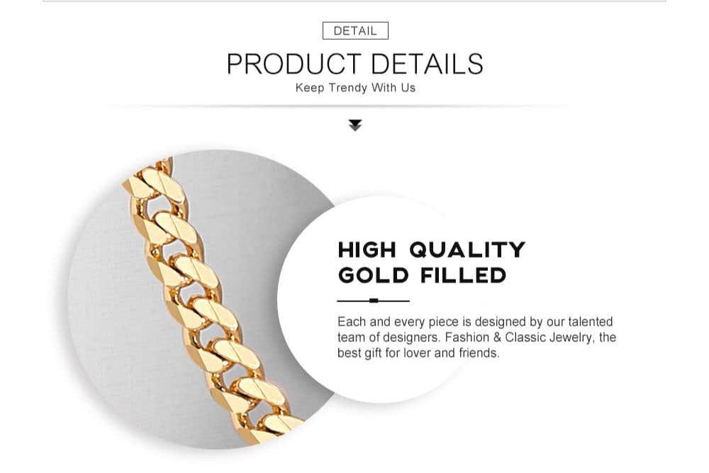 Official Gold Luxury Cuban Chain Necklace Polair™