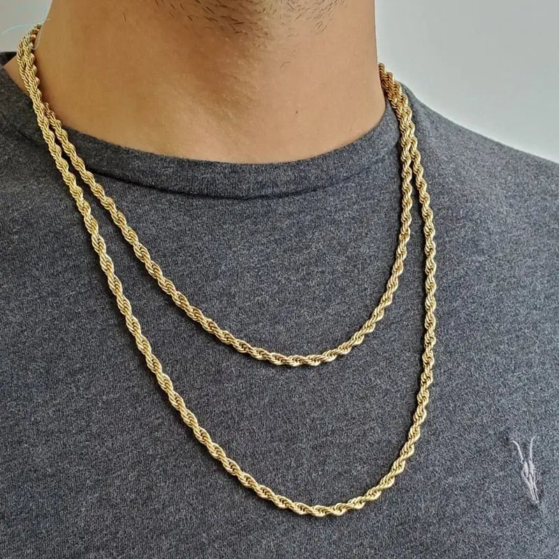 Polair Twist Chain Fashion Necklace For Men/Women Polair