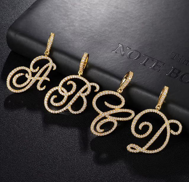Custom Cursive A-Z Initial Letter Necklace Polair™