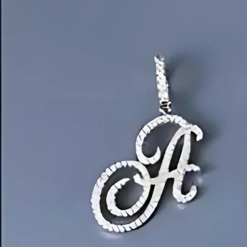 Custom Cursive A-Z Initial Letter Necklace Polair™
