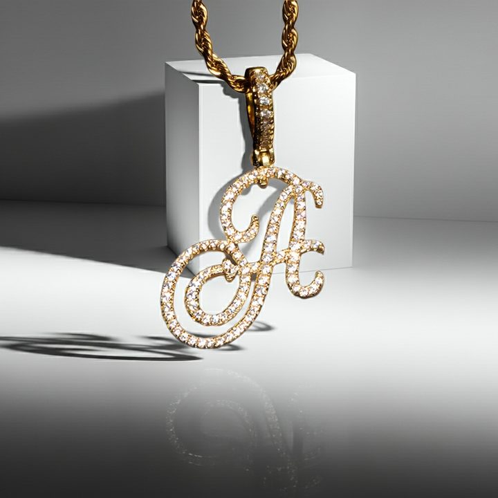 Custom Cursive A-Z Initial Letter Necklace Polair™