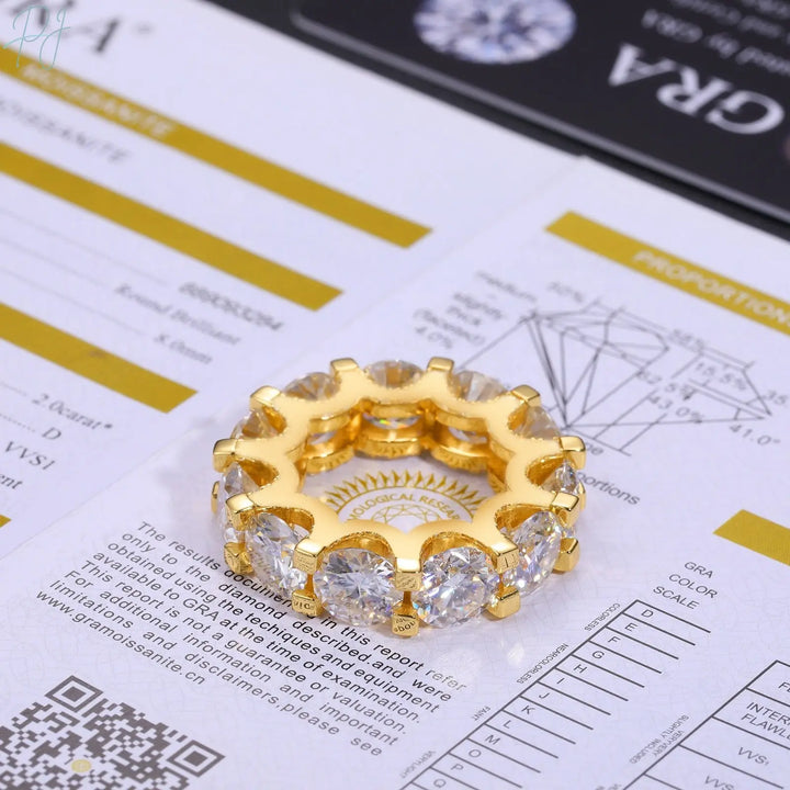 Polair Luxury Gold And Silver Sterling Rings For Women Polair